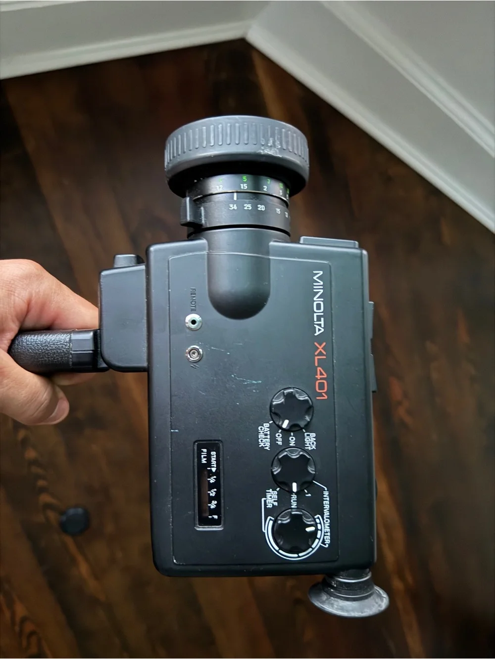 XL401 Minolta Black Vintage Camera